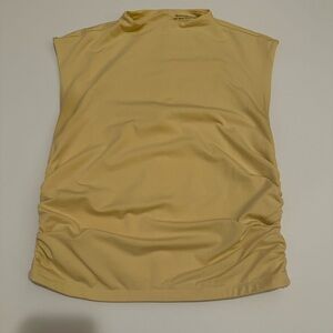 Abercrombie & Fitch Butter Yellow Paloma Top Size Medium